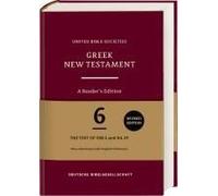 Greek New Testament Gnt6. A Reader's Edition