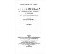 Greek Ostraca In The Bodleian Library At Oxford And Various Other Collections