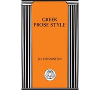 Greek Prose Style
