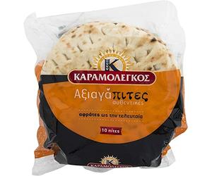 Greek Souvlaki Pita Bread, 30 portions, 3 Pack of 10 Pcs, Gyros Pita