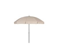 greemotion Parasol rond articulé 3 m Avec protection anti-UV Pour plein air, balcon, terrasse et jardin 240 x 240 x 238 cm anthrazit / beige