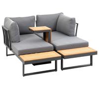 Greemotion Salon de jardin San Jose, 3 pièces