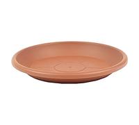 greemotion Soucoupe pour pot de fleur rond couleur terre cuite Ø29 cm - Dessous de pot de fleurs en plastique - Sous-pot pour plantes - Plateau pour pot de fleurs rond