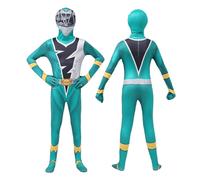 (Green,150)Combinaison de jeu de rôle Kishiryu Sentai Ryusoulger Mighty Morphin Power Rangers Cosplay