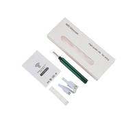 (Green)5.5mm Wifi Otoscope Ear Cleaner Camera Wireless Ear Wax Removal Tool with LED Light Endoscope Ear Pick Cleaning Red