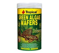 Green Algae WAFERS 250ml / 113g - Nourriture avec spiruline, algues et Feuilles de ketapang pour mangeurs du Fond