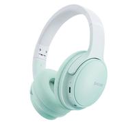 Green and White Picun Queen-Écouteurs sans fil Bluetooth 5.3, oreillettes hi-fi, stéréo, 40 heures d'autonomie, pour téléphone, PC, casque léger ""Nipseyteko
