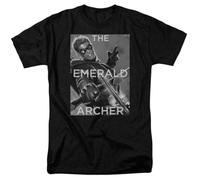 Green Arrow Trigger T Shirt Comic Book TeeBlackM