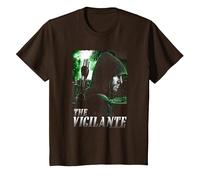 Green Arrow TV Series Arrow Star City Defender T-Shirt, Enfant, Marron, 6 Ans