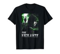 Green Arrow TV Series Arrow Star City Defender T-Shirt, Homme, Noir, 4XL