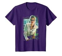 Green Arrow TV Series Felicity Smoak T-Shirt, Enfant, Violet, 4 Ans
