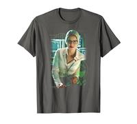 Green Arrow TV Series Felicity Smoak T-Shirt, Homme, Asphalte, 5XL