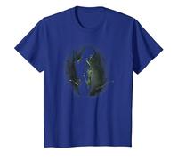 Green Arrow TV Series in The Shadows T-Shirt, Enfant, Bleu Royal, 10 Ans