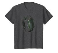 Green Arrow TV Series in The Shadows T-Shirt, Enfant, Chiné Foncé, 2 Ans