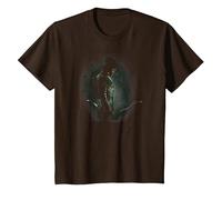 Green Arrow TV Series in The Shadows T-Shirt, Enfant, Marron, 3 Ans