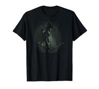 Green Arrow TV Series in The Shadows T-Shirt, Homme, Noir, XL