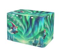 Green Aurora Housse de niche pour chien avec fenêtres en maille résistante à l'eau Taille XL