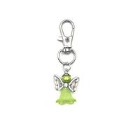 (Green B)30PCS Guardian Angel Keychain Pendant Baptism Communion Thank You Gift Dinner