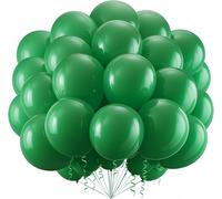 Green Balloon, 100 Green Latex Balloons Helium Green Balloon 12 Inches, Birthday Decoration For Wedding, Baby Shower, Christmas, Parties, Jungle Theme Decorations