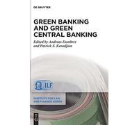 Green Banking And Green Central Banking