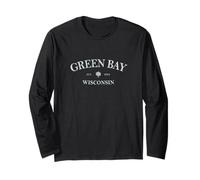 Green Bay Wisconsin | Impression graphique de Green Bay WI Manche Longue