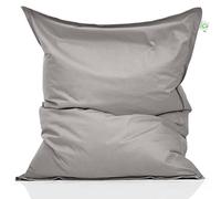 Green Bean© Pouf d'Intérieur XXL 140x180cm 380 litres Enfants & Adultes Bean Bag Remplissage de Perles EPS Pouf Géant Grand Coussin de Repos Coussin de Siège