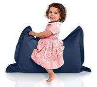 Green Bean © Pouf, rembourrage en perles EPS, avec housse en PVC ou coton, pour l'intérieur et l'extérieur, pour les enfants et les adultes