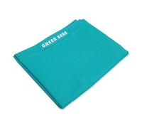 Green Bean Square XL Fauteuil Gigant 120 x 160 cm - Revêtement en PVC Intérieur et Extérieur - Doublure sans rembourrage - Housse pour Chaise Lounge - Lavable - Turquoise