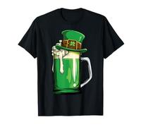 Green Beer Leprechaun Tasse à boire pour homme et femme T-Shirt