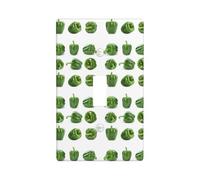 Green Bell Peppers Plaque murale 1 gang Taille standard 11,4 x 7 cm Couvercle décoratif pour interrupteur à bascule Plaque de sortie en polycarbonate thermoplastique