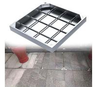Green Belt Couvercle de drainage pour autoroute urbaine Panneau d'inspection en métal pour zone résidentielle Couvercle encastré (85 cm x 80 cm x 5 cm) - et solution d'accès sécurisé