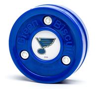 Green Biscuit Nhl St Louis Blues Palet de hockey sur glace bleu 3'' bleu 3