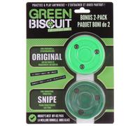 Green Biscuit pack de 2, taille : standard