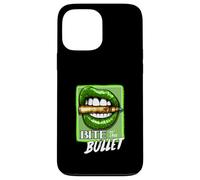 Green Bite The Bullet Green Graphic Coque pour iPhone 13 Pro Max