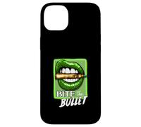 Green Bite The Bullet Green Graphic Coque pour iPhone 14 Plus