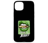 Green Bite The Bullet Green Graphic Coque pour iPhone 15 Plus