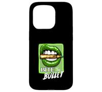 Green Bite The Bullet Green Graphic Coque pour iPhone 15 Pro