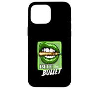 Green Bite The Bullet Green Graphic Coque pour iPhone 16 Pro Max