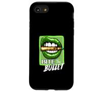Green Bite The Bullet Green Graphic Coque pour iPhone SE (2020) / 7/8