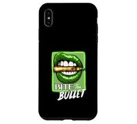 Green Bite The Bullet Green Graphic Coque pour iPhone XS Max