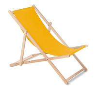Green Blue Fauteuil de Plage Pliant en hetre Classique Lit de Plage (Or)