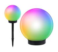Eclairage extérieur solaires GreenBlue Lampe solaire LED extérieure polychrome 15x15x48cm GB122
