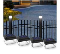 Green Blue GB126 lampe solaire CAPUCHON POUR POTEAU DE CLÔTURE 4 pieces (4 Stück 60x60)