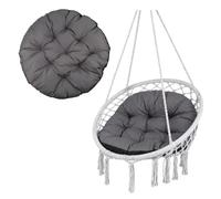 GreenBlue GB243 GR - Coussin de jardin pour balançoire en forme de nid de cigogne - 110 cm - Gris