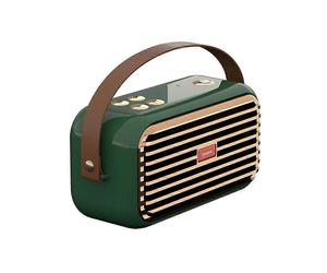 (green) Bluetooth Speakers Retro Wireless Small Stereo Ornament Speaker Funky Gifts