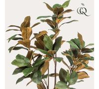 Green Boutiq Plante artificielle Magnolia Grandiflora - 150 cm