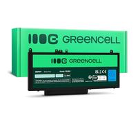 Green Cell 07V69Y 6MT4T 7V69Y Batterie pour Ordinateur Portable Dell Latitude E5270 E5470 E5570 (7200 mAh, 7,4 V, Noir)