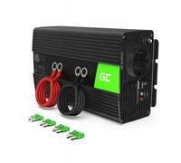 Green Cell 1000W/2000W Pur Sinus Convertisseur de Tension DC 24V AC 230V Power Inverter sinusoïdale, Onduleur Transformateur