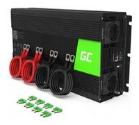 GreenCell Onduleur INV21 6000W 24V-230V 2 ports USB Protections surchauffe/surtension