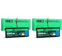 Green Cell AC14B13J AC14B13K Batterie pour Ordinateur Portable Acer Aspire 3 A315-23 A315-55G ES1-111M ES1-331 ES1-531 ES1-533 ES1-571 (3600 mAh, 11,4 V, Noir) (Lot de 2)